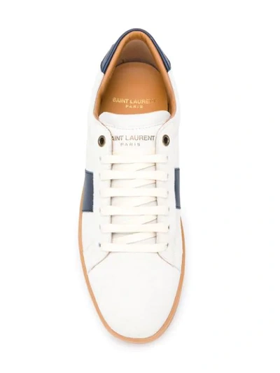 Shop Saint Laurent 'court Classic' Sneakers In White
