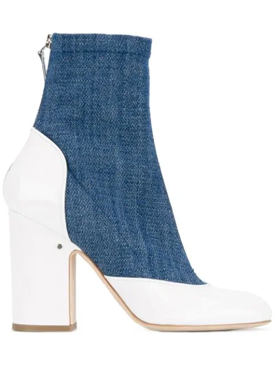 Shop Laurence Dacade Melody Boots In Blue