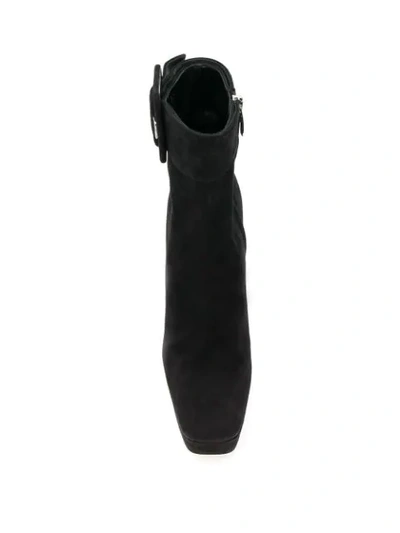 Shop Sergio Rossi Sr Mia Ankle Boots In Black