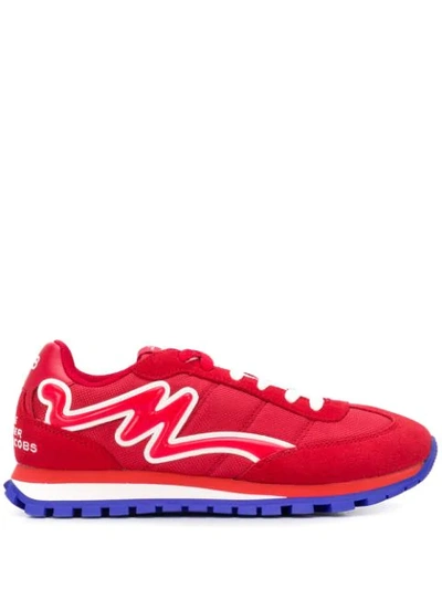 Shop Marc Jacobs The Jogger Sneakers In Red