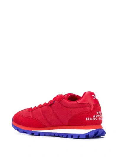 Shop Marc Jacobs The Jogger Sneakers In Red