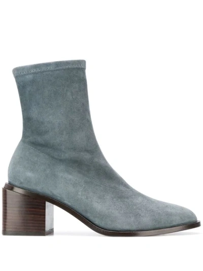 Shop Clergerie Xia Ankle Boots In Blue