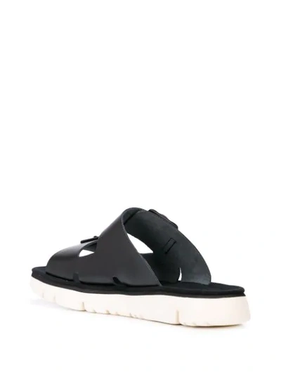 Shop Camper 2-strap Sandals In Negro