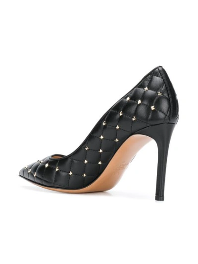 Shop Valentino Garavani Rockstud Pumps In Black