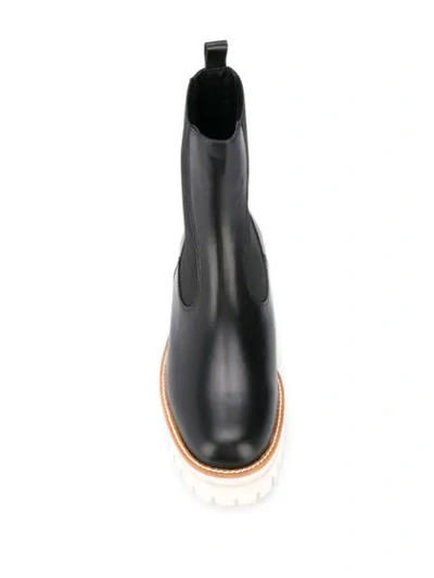 Shop Paloma Barceló Rubber Sole Chelsea Boots In Black