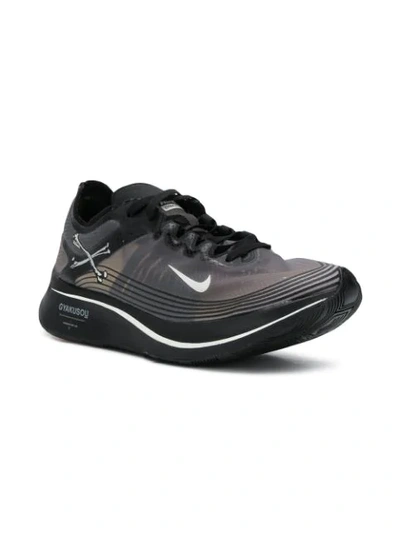 Shop Nike X Undercover 'zoom Fly Gyakusou' Sneakers - Schwarz In Black