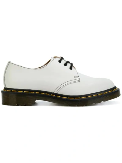 Shop Comme Des Garçons Comme Des Garçons Derby Shoes In White