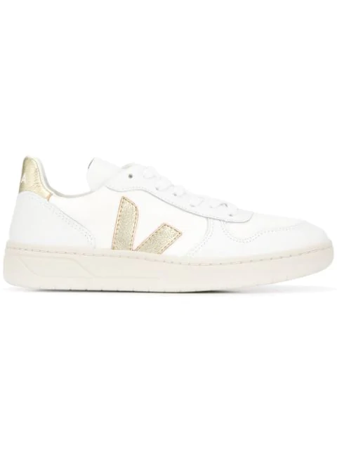 veja white gold sneakers