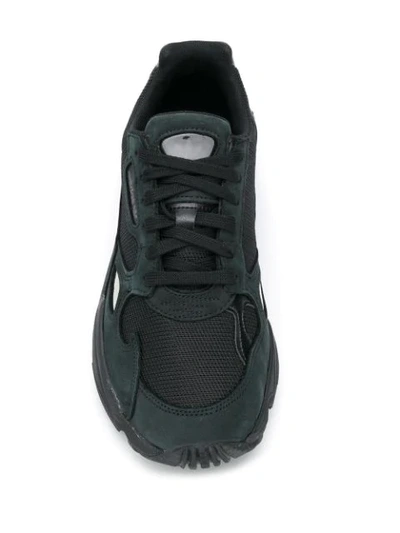 Shop Adidas Originals Falcon Sneakers In Black