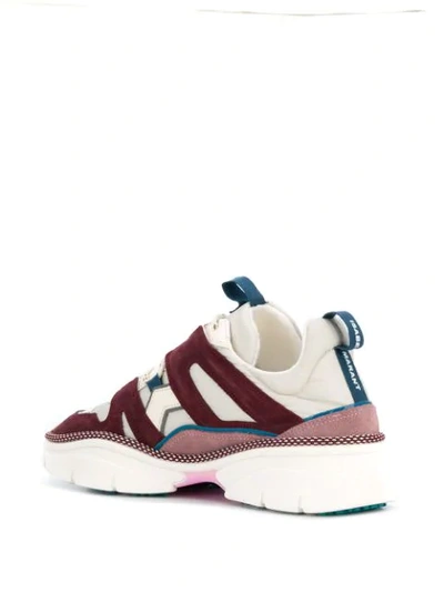 ISABEL MARANT KINDSAY SNEAKERS - 大地色