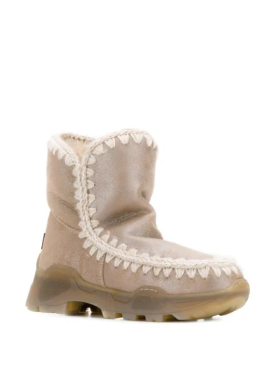 Shop Mou Eskimo Ntain Ankle Boots In Neutrals