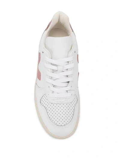 VEJA VEJA VX021907 V10 WHITE NACRE LEATHER/FUR/EXOTIC SKINS->LEATHER - 白色