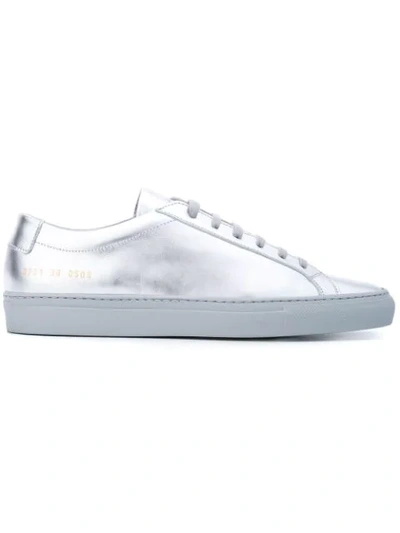 Shop Common Projects Achilles Low Sneakers In Grey