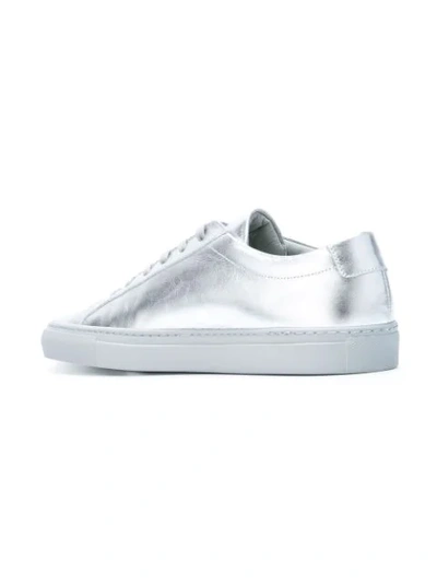 Shop Common Projects Achilles Low Sneakers In Grey