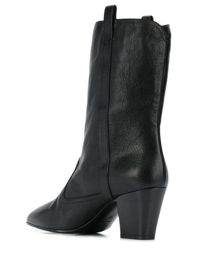 Shop Laurence Dacade Simona Heeled Ankle Boots In Black
