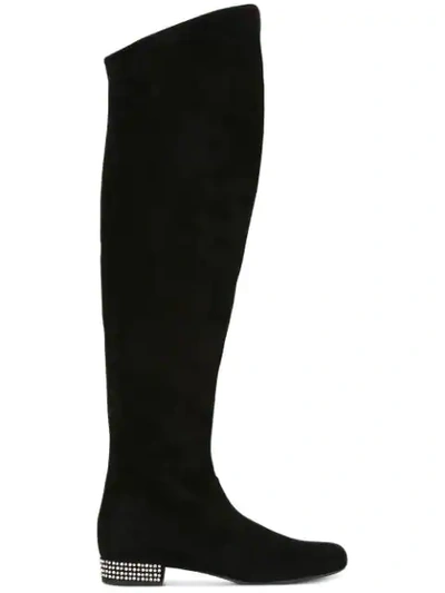 Shop Saint Laurent 'bb 20' Boots - Black