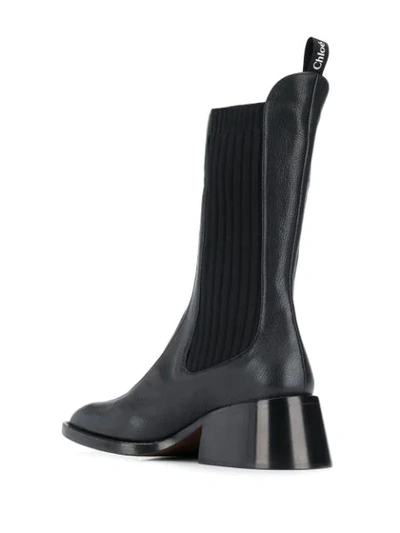 Shop Chloé Classic Ankle Boots In 001 Black