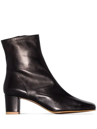 Shop By Far Sofia 65mm Ankle Boots In Black