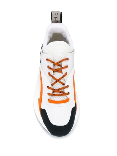 Shop Stella Mccartney Eclypse Sneakers In White