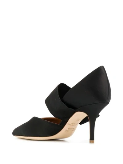 Shop Malone Souliers Crystal Embellished Pumps In Black