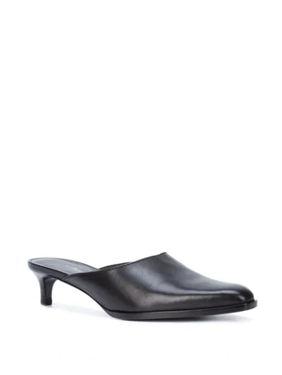 3.1 Phillip Lim Agatha Kitten-heel Mules In Black