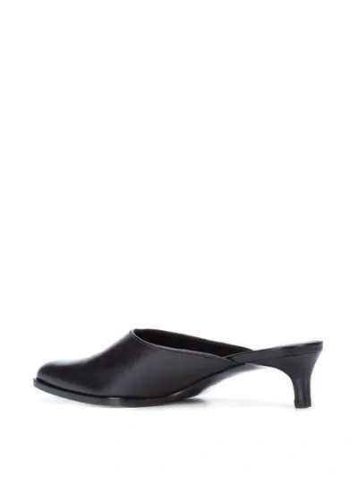 3.1 Phillip Lim Agatha Kitten-heel Mules In Black