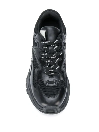 Ash Addict Chunky Sneakers In Black