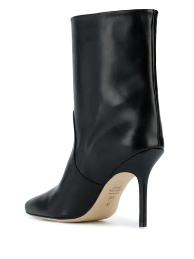 Shop Stuart Weitzman Ebb Ankle Boots In Black