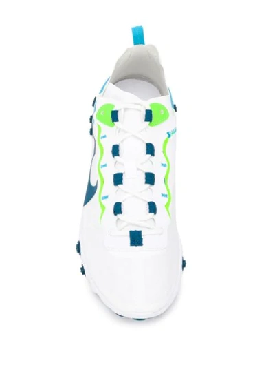 Shop Nike React Element 55 Sneakers In White