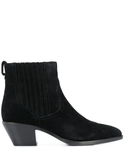 Shop Ash Slip-on Ankle Boots In Black