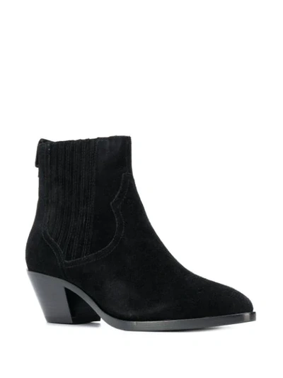 Shop Ash Slip-on Ankle Boots In Black