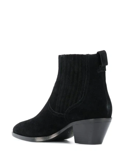 Shop Ash Slip-on Ankle Boots In Black