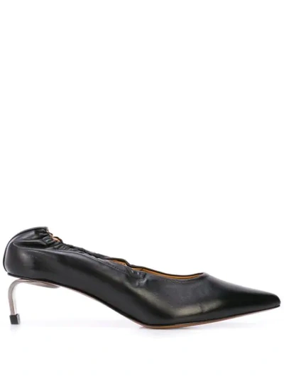 Shop Clergerie Amant Pointed Toe Pumps In Black