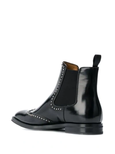 Shop Church's Ketsy Studded Boots In Black