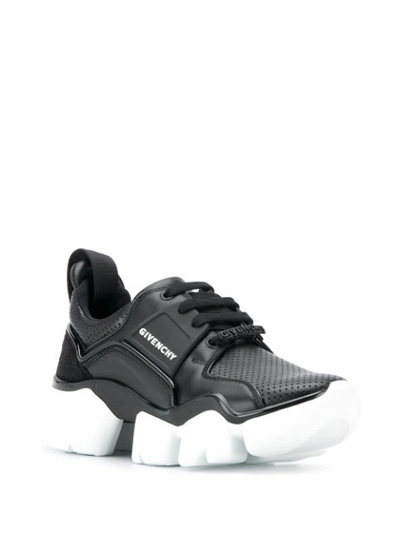 GIVENCHY JAW LOW-TOP SNEAKERS - 黑色
