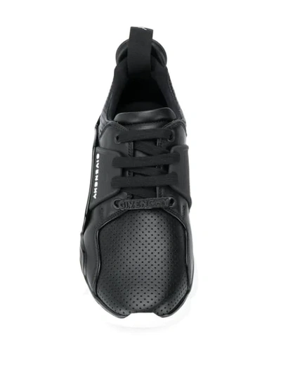 GIVENCHY JAW LOW-TOP SNEAKERS - 黑色