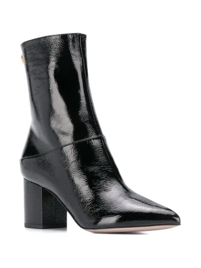 Shop Valentino Ringstud 65 Boots In Black