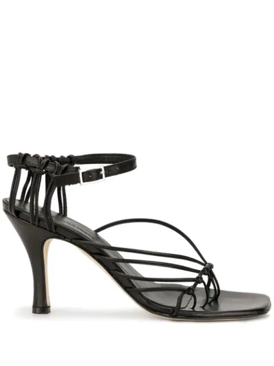 Shop Christopher Esber Valletta Sandals In Black