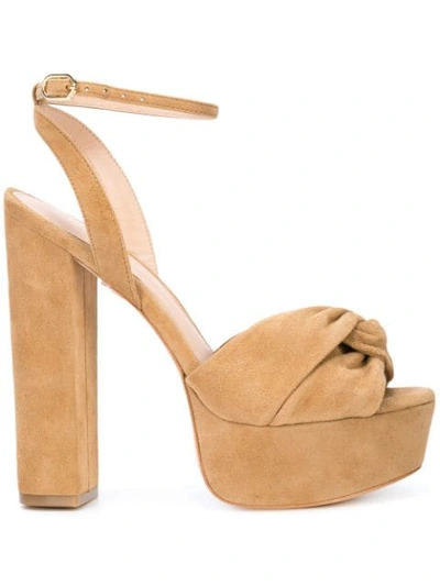 Shop Rachel Zoe Platform Heel Sandals - Brown