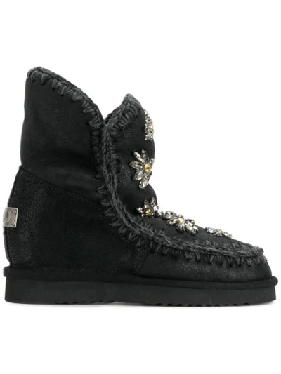 Shop Mou Eskimo Boots - Black