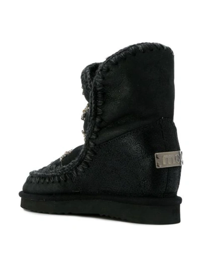 Shop Mou Eskimo Boots - Black