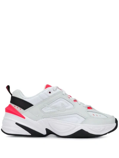 Nike m2k tekno leather and neoprene sneakers hotsell