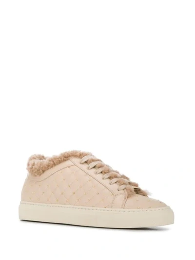 Shop Le Silla Kate Fod Sneakers In Neutrals