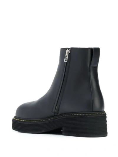 Shop Marni Otto Ankle Boots In Black