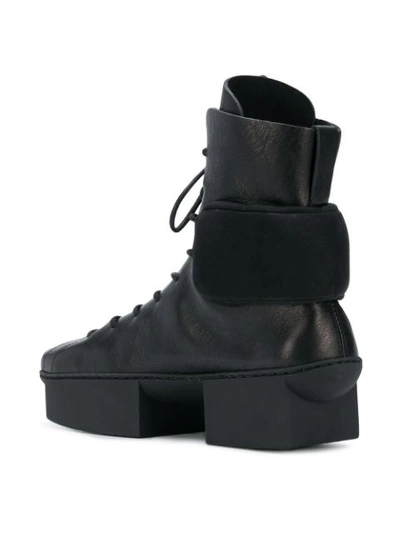 Shop Trippen Ankle Lace-up Boots - Black