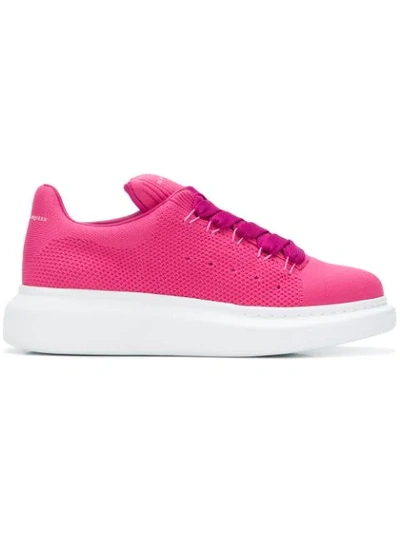 Shop Alexander Mcqueen Oversized-sole Sneakers In Pink