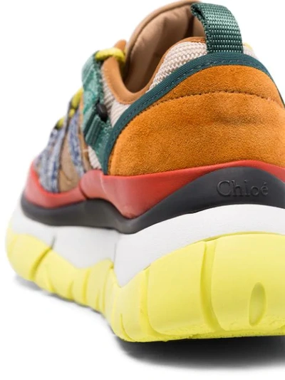 MULTICOLOURED BLAKE LEATHER SNEAKERS