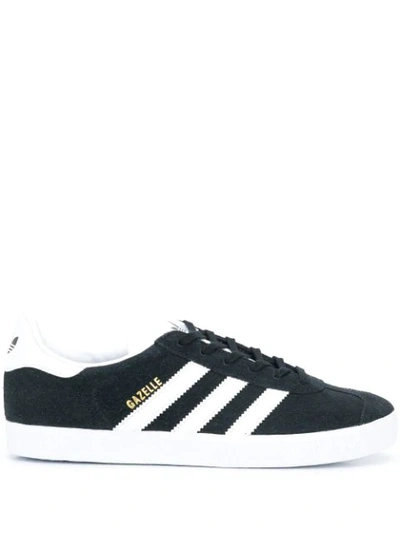 Shop Adidas Originals Gazelle Sneakers In Cblack/ftwwht