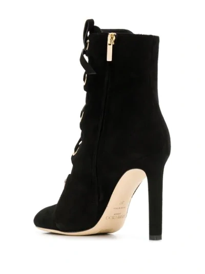 Shop Jimmy Choo Blayre 100 Boots In Black