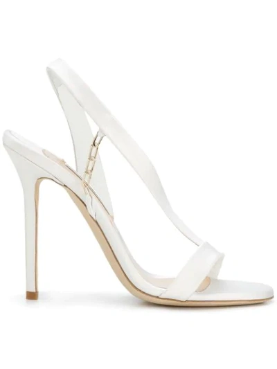 Shop Olgana Amazone Open Toe Sandals - White